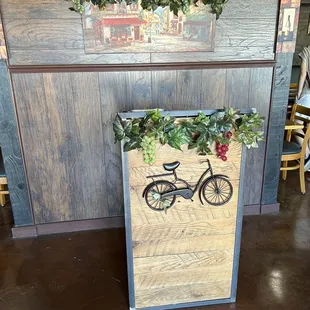 Front greeting table