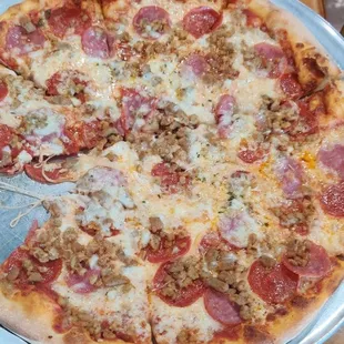 Meat Lovers pizza