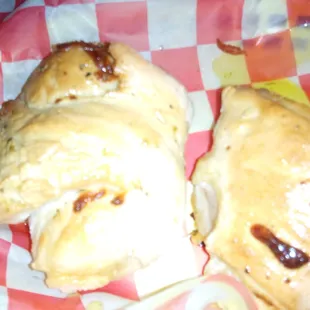 The pepperoni rolls at Bella Sera.