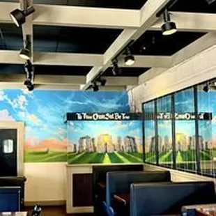 interior, sushi and sashimi