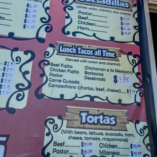 We love their lunch tacos (pastor, beef fajita and chicharone)!