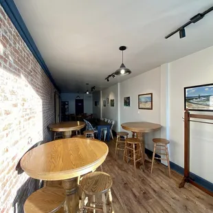 Our private event space at 113 S Richard Street. This space is perfect for small gatherings for your family or business.
