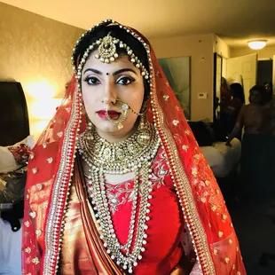 Makeup hairstyle by Bella threading salon and spa