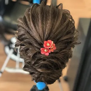 Hairstyle For all occasions,Done by Bella threading salon and spa