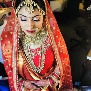 Makeup hairstyle by Bella threading salon and spa