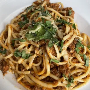 Linguine Bolognese