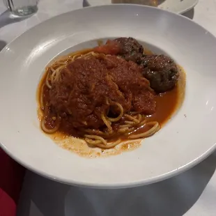Spaghetti and Meatballs