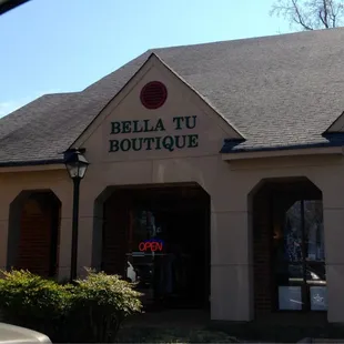 Front of store
