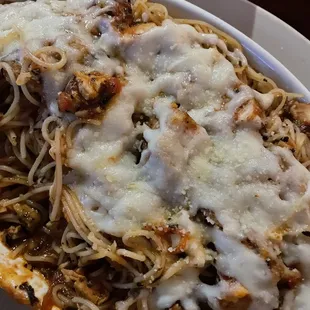 Chicken Sorrento w Angel Hair Pasta