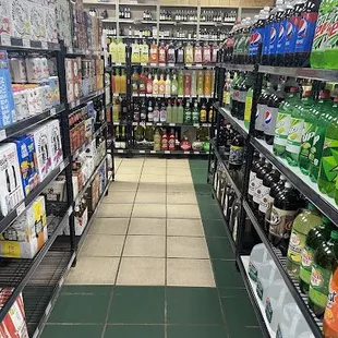 a grocery store aisle