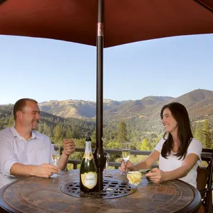 Guest room private balcony