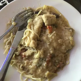 Chicken Bella Vista. It's way worse in person