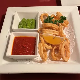 Garlic Calamari