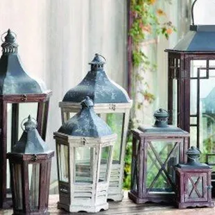 Lantern and home decor.