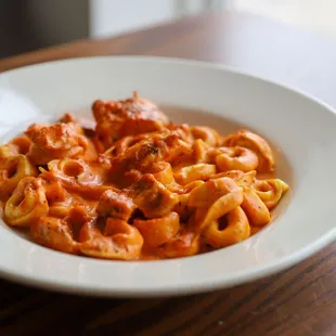 chicken tortellini with alla panna sauce