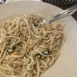 Linguini with Clams