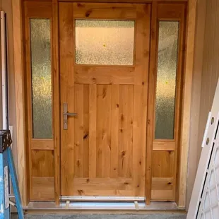Front door install