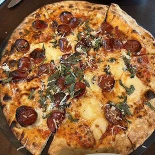 Hot Honey Pepperoni Pizza