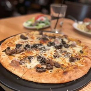 Roasted Mushroom Pizza