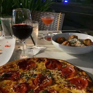 Hot Honey Pepperoni Pizza