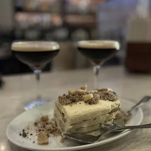 Trattoria Tiramisu and Espresso Martinis
