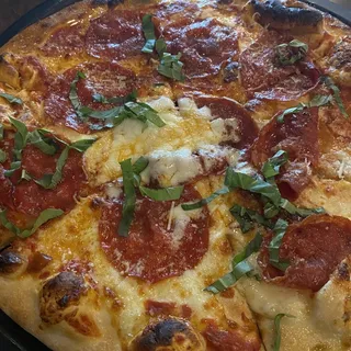 Hot Honey Pepperoni Pizza