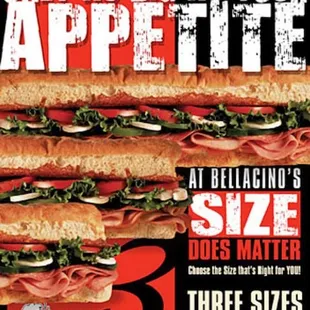 only as big as your appetite