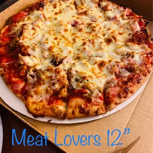 12&quot; Meat Lovers Pizza