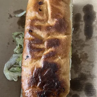 Burnt sandwich