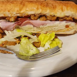My Husband had the Italian Grinder, very happy with it.
