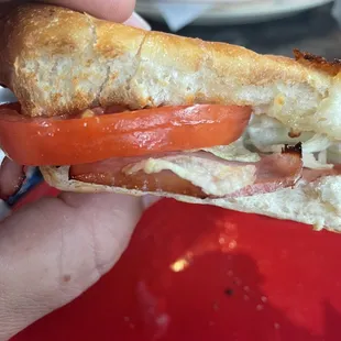 More tomato than meat......geeze!!