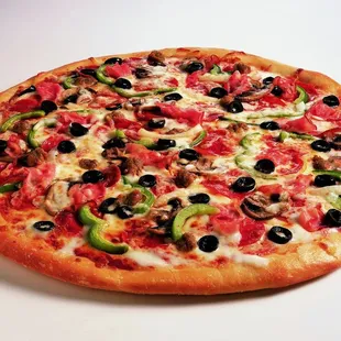 a whole pizza