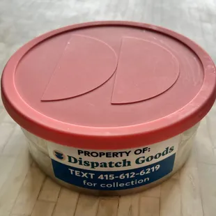 Great idea with reusable to go containers!