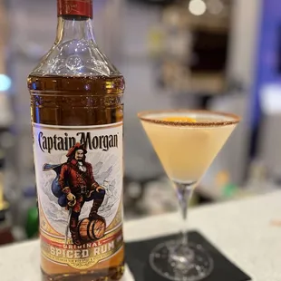Bellagio&apos;s Banquets Bartender Graeme Pirie prepared a special cocktail, a cable car
