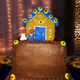 Grooms cake by: Mama Tee&apos;s Custom Cakes &amp; Treats El Paso TX.