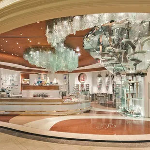 sushi and sashimi, interior