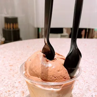 Chocolate and Dulce de Leche