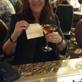 Proud of winning at the Bellagio!