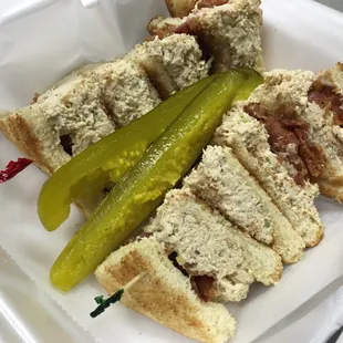 Chicken Salad Club Sandwich!