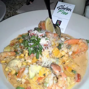 Shrimp &amp; Crab Pasta