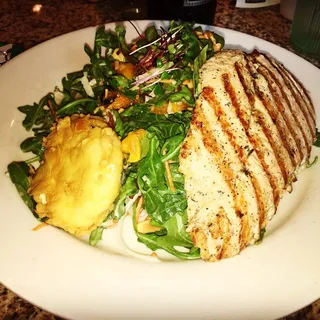 Honey-Fried Goat Cheese & Arugula Salad