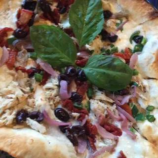 All-Natural Roasted Chicken Pizza