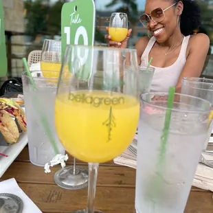 Mimosa and good company