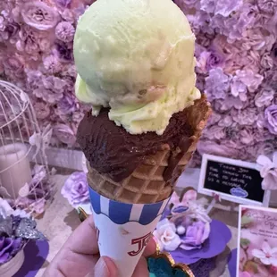 Chocolate and Green Apple