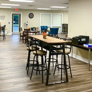 Co-Sharing space, phone rooms, free parking natural light, and many extra amenities