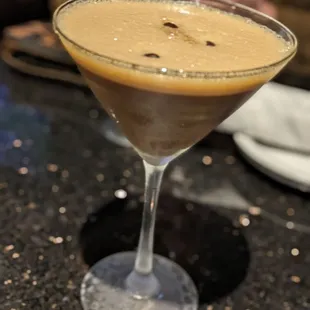 Espresso martini with Bailey&apos;s