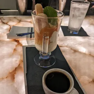 Affogato was delicious