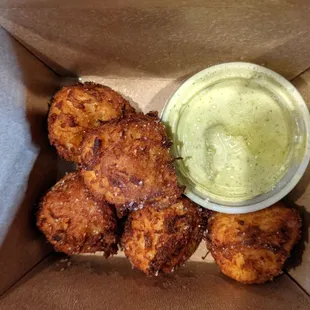 Cauliflower Fritters