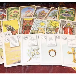 Tarot card readings tells past present future , find your life's purpose