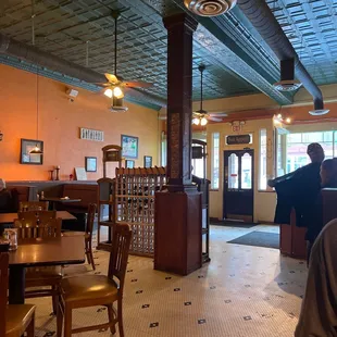 a man sitting at a table